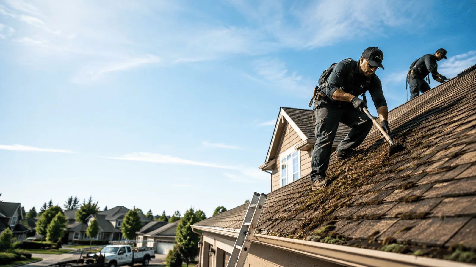Roof Moss Removal in Rushsylvania, OH near me